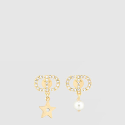 디올 여성 쁘띠 CD 럭키 참 이어링 - Dior Womens Petit CD Lucky Charms Earring - acc9604x