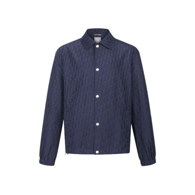 디올 남성 오블리크 블루종 자켓 - Dior Mens Oblique Blouson Jacket - dic17386x