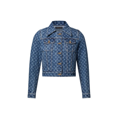 루이비통 여성 데님 재킷 - Louis vuitton Womens Denim Jacket - lvc17439x