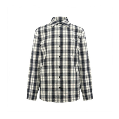 발렌시아가 남성 체크 셔츠 - Balenciaga Mens Flanner Shirts - bac17454x