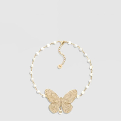 디올 여성 골드 네크리스 - Dior Womens Gold Necklace - acc9767x