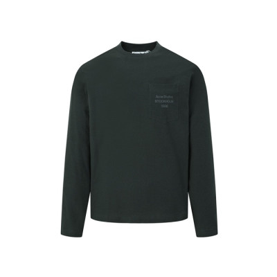 아크네 남성 라운드 긴팔티 - Acne Mens Round Tshirt - anc17496x