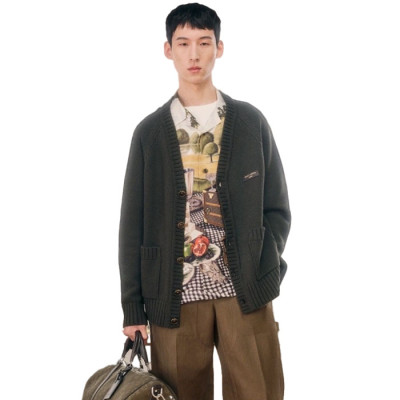 루이비통 여성 브이넥 가디건 - Louis vuitton Womens V-neck Cardigan - lvc17499x