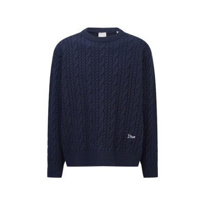 디올 남성 라운드 스웨터 - Dior Mens Round Sweater - dic17506x