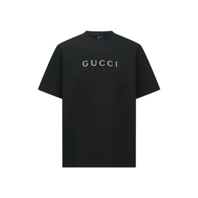 구찌 남성 라운드 반팔티 - Gucci Mens Round Tshirt - guc17506x