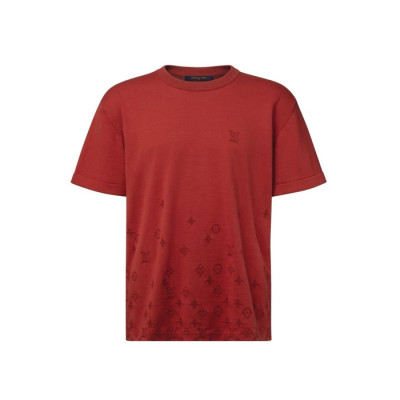 루이비통 남성 라운드 티셔츠 - Louis vuitton Mens Round Tshirt - lvc17520x