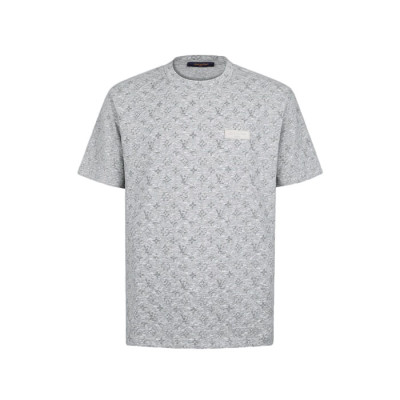 루이비통 남성 라운드 티셔츠 - Louis vuitton Mens Round Tshirt - lvc17545x