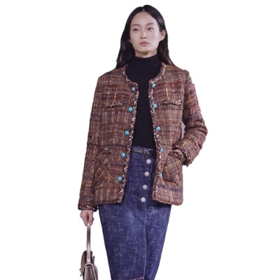 샤넬 여성 트위드 자켓 - Chanel Womens Tweed Jacket - chc17576x