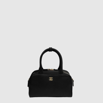 샤넬 여성 미니 볼링백 - Chanel Womens Mini Bowling Bag - chb17213x