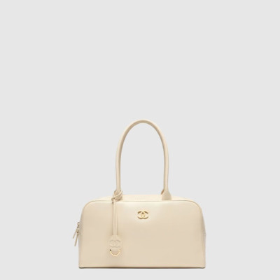 샤넬 여성 라지 볼링백 - Chanel Womens Large Bowling Bag - chb17249x