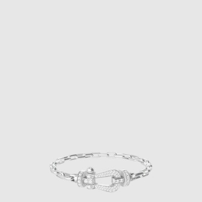 프레드 남/녀 포스텐 18K 링크 브레이슬릿 - Fred Unisex Force 10 18K Link Bracelet - acc10052x