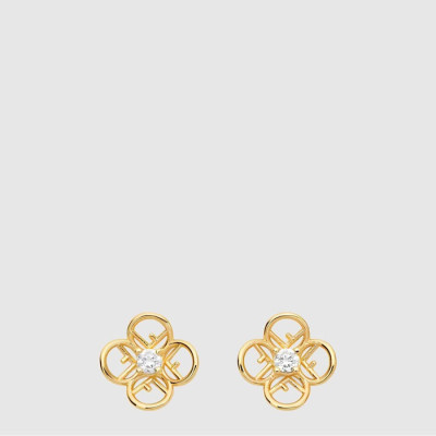 펜디 여성 플라워 이어링 - Fendi Womens Flower Earring - acc10149x