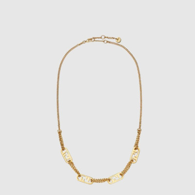 펜디 여성 FF 네크리스 - Fendi Womens FF Necklace - acc10163x