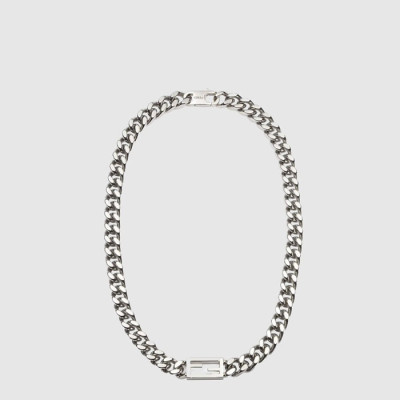 펜디 남성 바게트 네크리스 - Fendi Mens Baguette Necklace - acc10171x