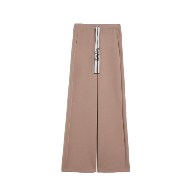 막스마라 여성 와이드 레그 저지 팬츠 - Maxmara Womens Wide-Leg Jersey Trousers - mac17630x