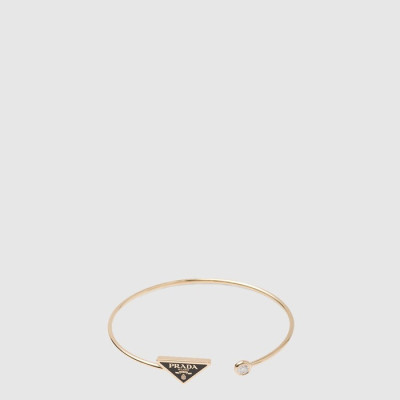 프라다 여성 골드 브레이슬릿 - Prada Womens Gold Bracelet - acc10290x