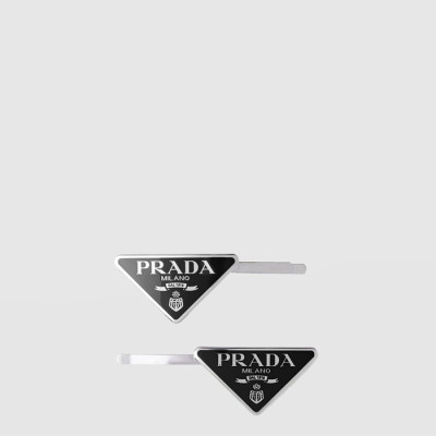 프라다 여성 메탈 헤어 클립 - Prada Womens Metal Hair Clip - acc10294x