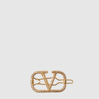 발렌티노 여성 크리스탈 헤어 클립 - Valentino Womens Crystal Hair Clip - acc10408x