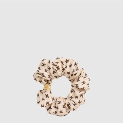 셀린느 여성 미니 트리옹프 스크런치 - Celine Womens Mini Triomphe Scrunchie - acc10461x