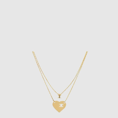 셀린느 여성 하트 네크리스 - Celine Womens Heart Necklace - acc10522x