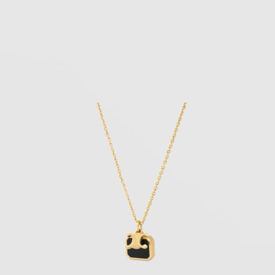 셀린느 여성 골드 네크리스 - Celine Womens Gold Necklace - acc10524x