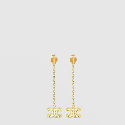 셀린느 여성 골드 이어링 - Celine Womens Gold Earring - acc10529x
