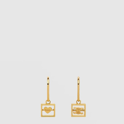 셀린느 여성 골드 이어링 - Celine Womens Gold Earring - acc10530x
