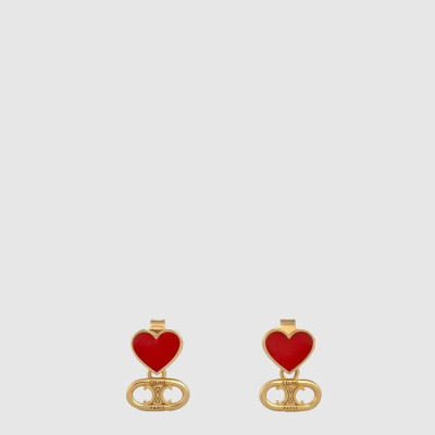 셀린느 여성 하트 이어링 - Celine Womens Heart Earring - acc10540x