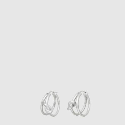 셀린느 여성 노트 더블 후프 이어링 - Celine Womens Note Double Hoop Earring - acc10541x