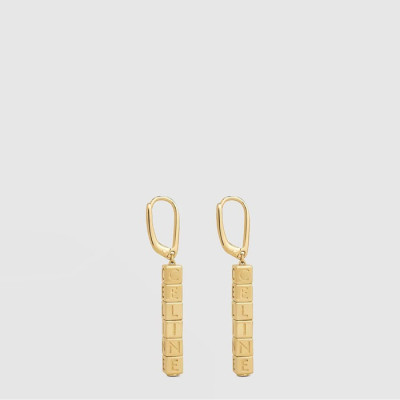 셀린느 여성 골드 이어링 - Celine Womens Gold Earring - acc10542x