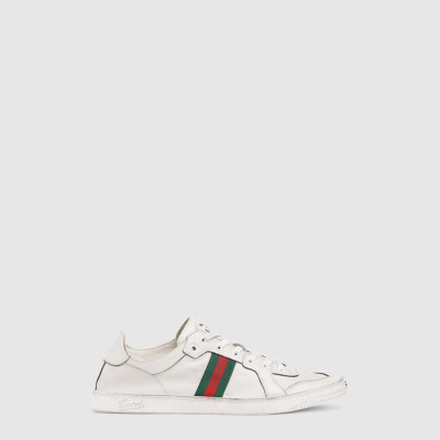 구찌 남/녀 스트레치 로우탑 스니커즈 - Gucci Unisex Stretch Low-top Sneaker - gus14709x