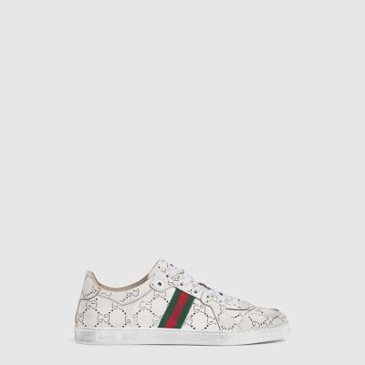 구찌 남/녀 스트레치 로우탑 스니커즈 - Gucci Unisex Stretch Low-top Sneaker - gus14710x
