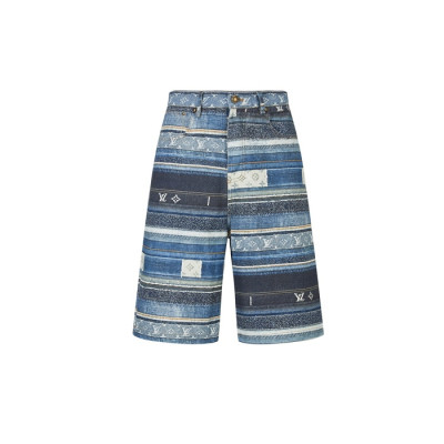 루이비통 남성 빈티지 쇼츠 - Louis vuitton Mens Vintage Shorts - lvc17732x