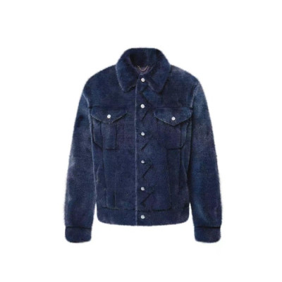 루이비통 남성 밍크 자켓 - Louis vuitton Mens Mink Jacket - lvc17785x
