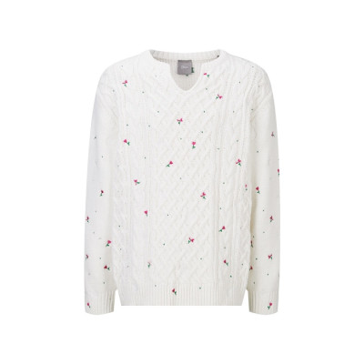 디올 남/녀 라운드 스웨터 - Dior Unisex Round Sweater - dic17798x