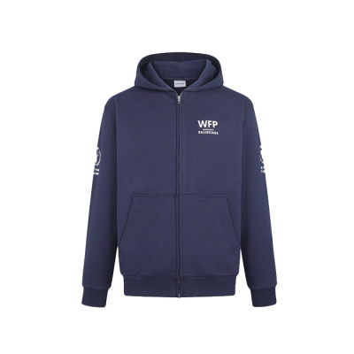 발렌시아가 남성 집업 후드티 - Balenciaga Mens Zip-Up Hooded - bac17861x