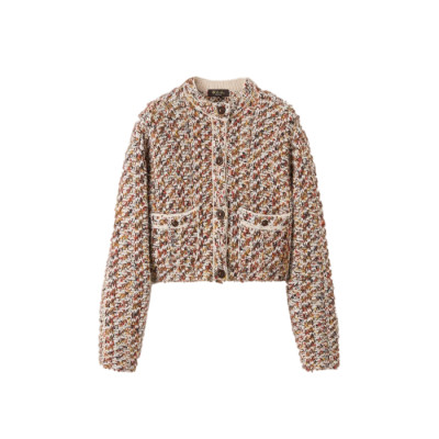 로로피아나 여성 라운드 가디건 - Loro Piana Womens Round Cardigan - lpc17877x