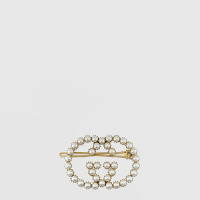 구찌 여성 더블 G 헤어핀 - Gucci Womens Double G Hairpin - acc10647x