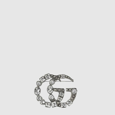 구찌 여성 더블 G 브로치 - Gucci Womens Double G Brooch - acc10818x