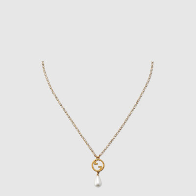 구찌 여성 블론디 크리스탈 네크리스 - Gucci Womens Blondie Crystal Necklace - acc10828x