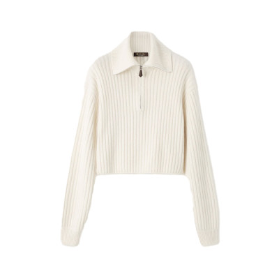 로로피아나 여성 집업 스웨터 - Loro Piana Womens Zip Up Sweater - lpc18036x