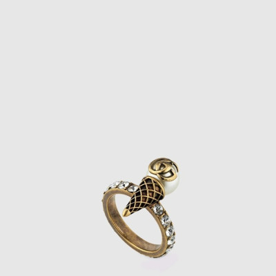 구찌 여성 GG 아이스크림 링 - Gucci Womens GG Ice Cream Ring - acc10916x