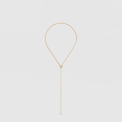 구찌 여성 펄 드롭 네크리스 - Gucci Womens Pearl Drop Necklace - acc10926x