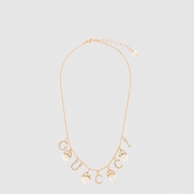 구찌 여성 펄 네크리스 - Gucci Womens Pearl Necklace - acc10927x