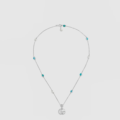구찌 여성 더블 G 네크리스 - Gucci Womens Double G Necklace - acc10937x