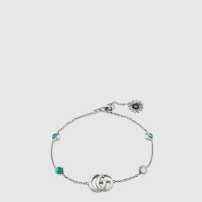 구찌 여성 더블 G 펄 브레이슬릿 - Gucci Womens Double G Pearl Bracelet - acc10939x