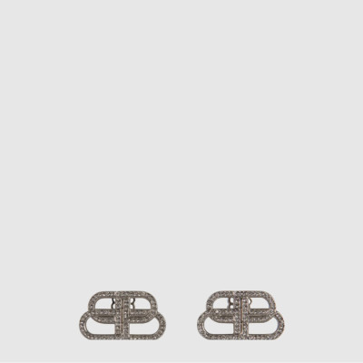 발렌시아가 여성 이니셜 신주 이어링 - Balenciaga Womens Initial Brass Earring - acc11005x