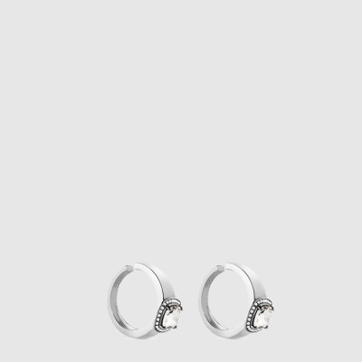 발렌시아가 여성 맥시 솔리타이어 이어 커프 - Balenciaga Womens Maxi Solitaire Ear Cuff - acc11008x