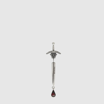 발렌시아가 남성 고딕 검 이어링 - Balenciaga Mens Goth Sword Earring - acc11011x