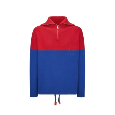 로에베 남성 지퍼 스웨터 - Loewe Mens Zipper Sweater - loc18072x